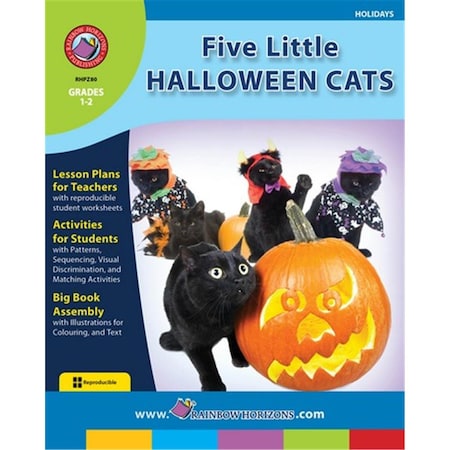 Rainbow Horizons Five Little Halloween Cats - Grade 1 to 2 Z80